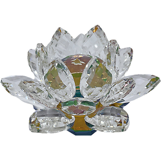 Véritable Fleur de Charge Lotus de Cristal vibratoire