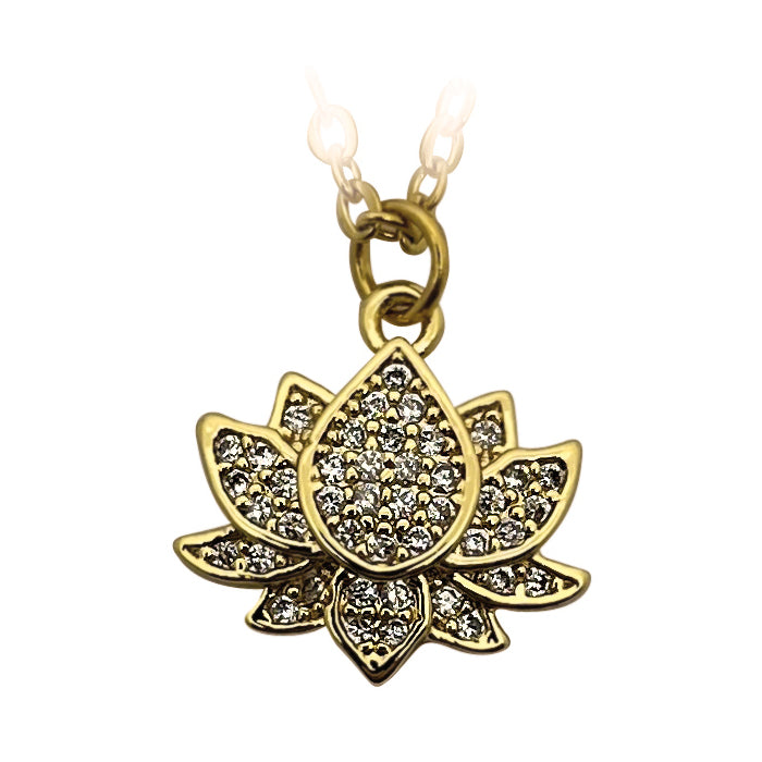 Le Pendentif Talisman du Lotus sacré