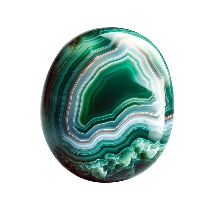 AGATE VERTE Pierre de Lithothérapie