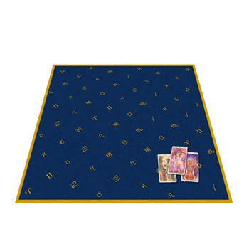 Tapis astrologique de Cartomancie en velours